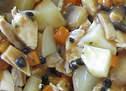 chicken pie filling