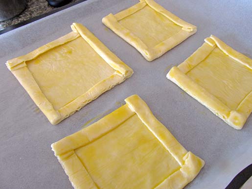 puff pastry tart