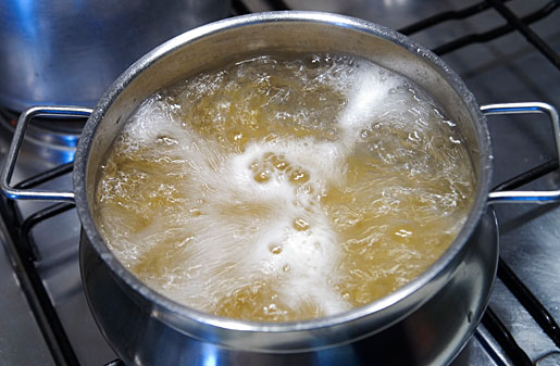 cooking pasta cooking pasta in rapidly boiling water