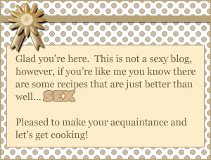 About Orgasmic Chef